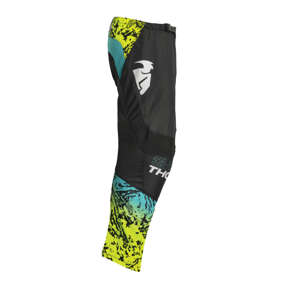 Thor 2023 Youth Sector Atlas Jersey Pant Combo Black/Teal