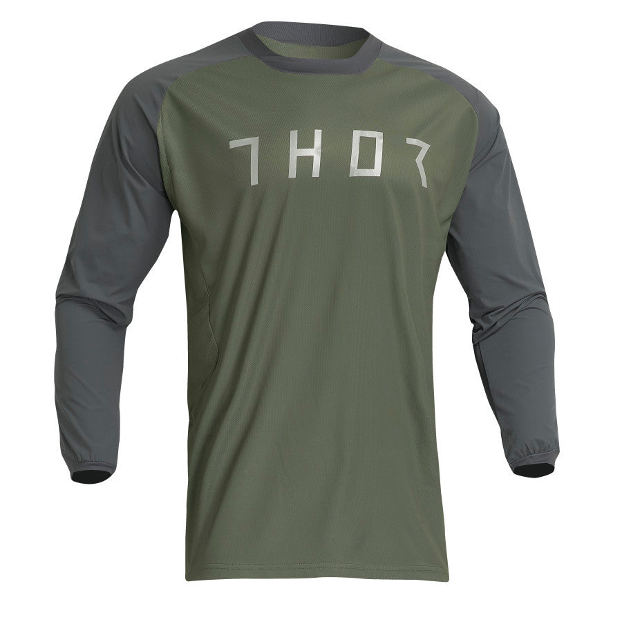 Thor 2024 Terrain Jersey ITB Pant Combo Army/Charcoal