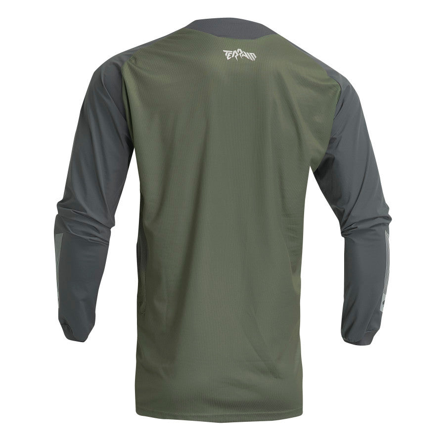 Thor 2024 Terrain Jersey OTB Pant Combo Army/Charcoal