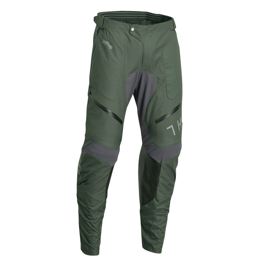Thor 2024 Terrain Jersey ITB Pant Combo Army/Charcoal
