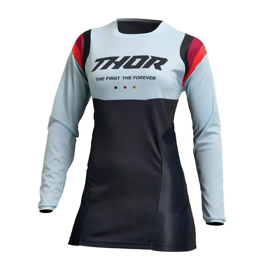 Thor 2024 Womens Pulse Rev Jersey Pant Combo Black/Light Mint