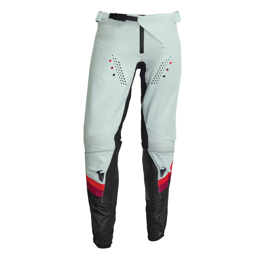 Thor 2024 Womens Pulse Rev Jersey Pant Combo Black/Light Mint