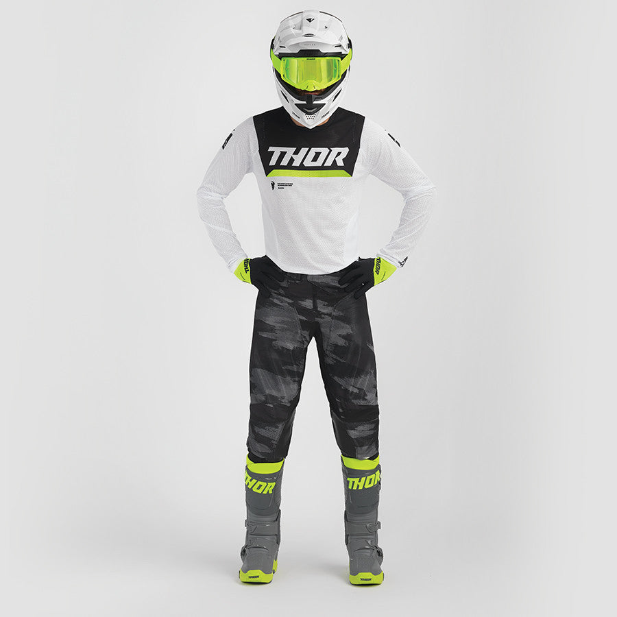 Thor 2024 Pulse Air Cameo Jersey Pant Combo White/Black