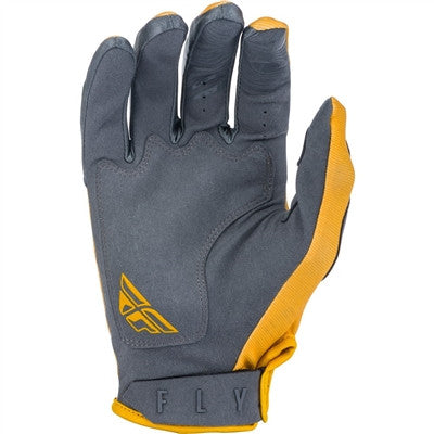 FLY Racing 2021 Youth Kinetic K121 Gloves - Mustard/Stone/Grey