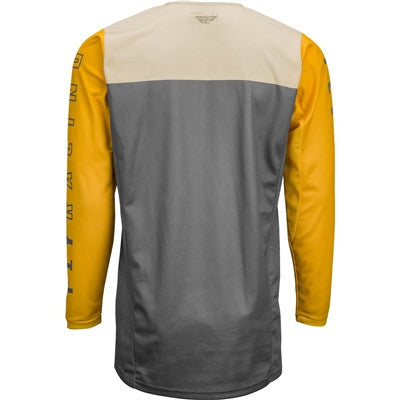 FLY Racing 2021 Kinetic K121 Jersey - Mustard/Stone/Grey