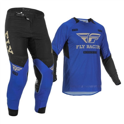 FLY Racing Evolution DST Jersey and Pant Combo Navy/White/Gold