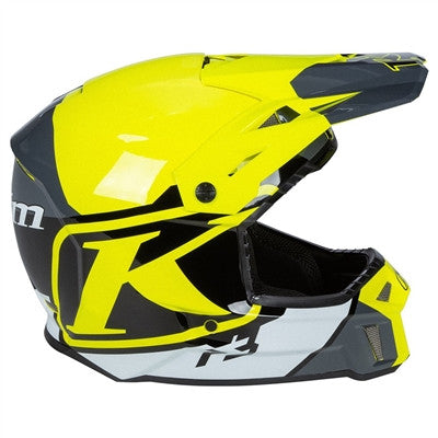 Klim 2020 F3 ECE Helmet - Disarray Hi-Vis