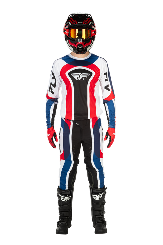 FLY Racing 2026 Lite SE Glory Red/White/Blue Jersey Pant Combo