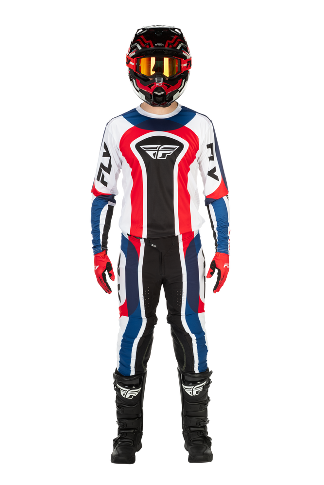 FLY Racing 2026 Youth Lite SE Glory Red/White/Blue Jersey Pant Combo