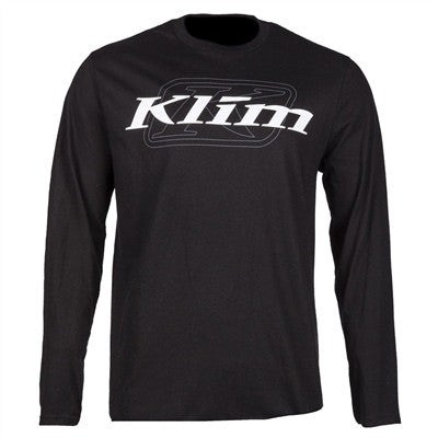 Klim K Corp LS Tee - Black White