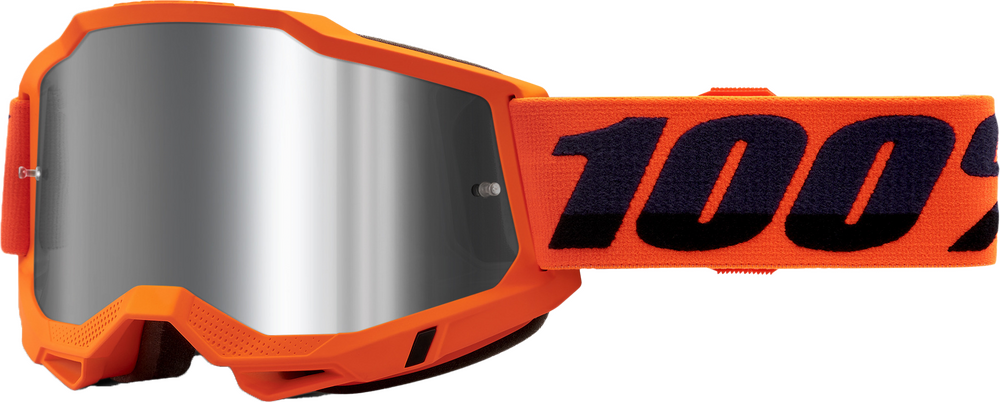 100% - 50014-00004 - ACCURI 2 GOGGLE NEON ORG MIRROR SLVR FLASH LEN