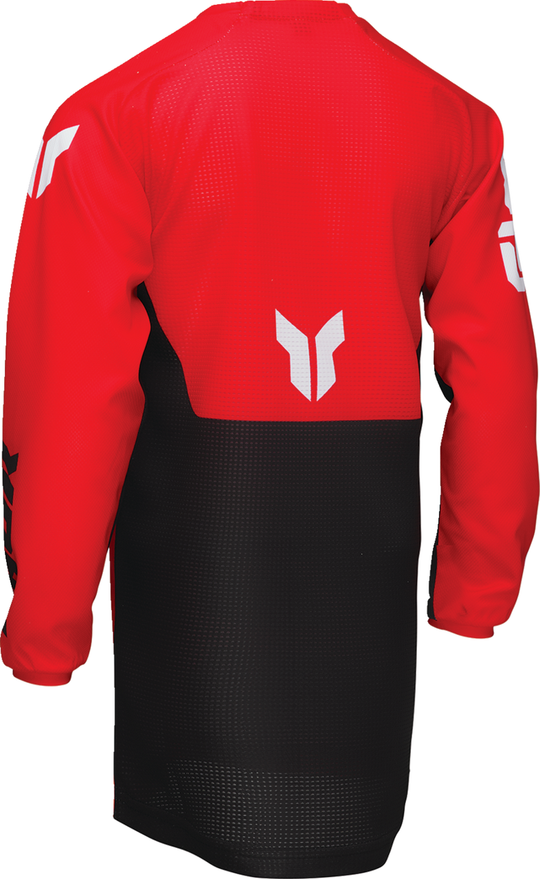 Thor 2025 Youth LAUNCHMODE Forge Jersey Red