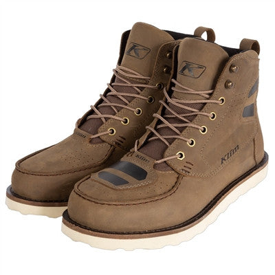 Klim Blak Jak Leather Motorcycle Boots - Tanner Brown