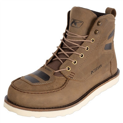 Klim Blak Jak Leather Motorcycle Boots - Tanner Brown