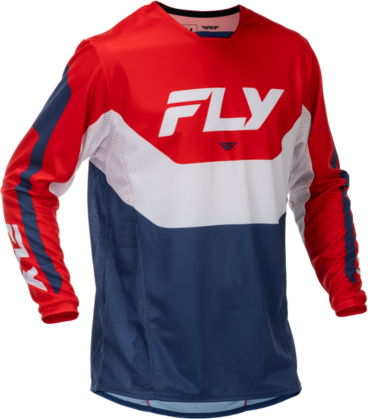FLY Racing 2026 Kinetic Jersey Red/White/Blue