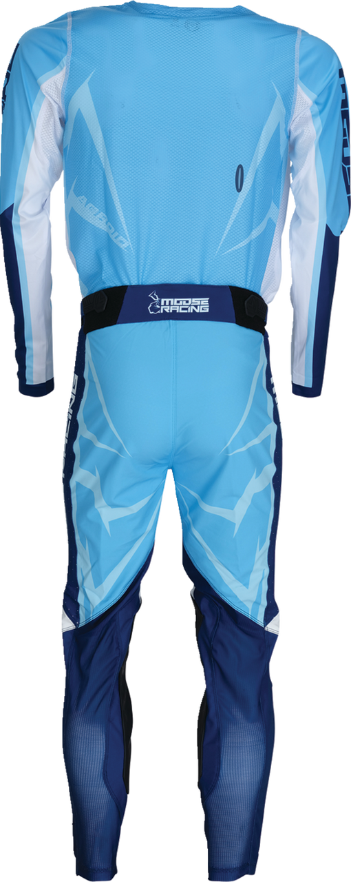 Moose Racing 2025 Agroid Jersey Pant Combo Blue/White