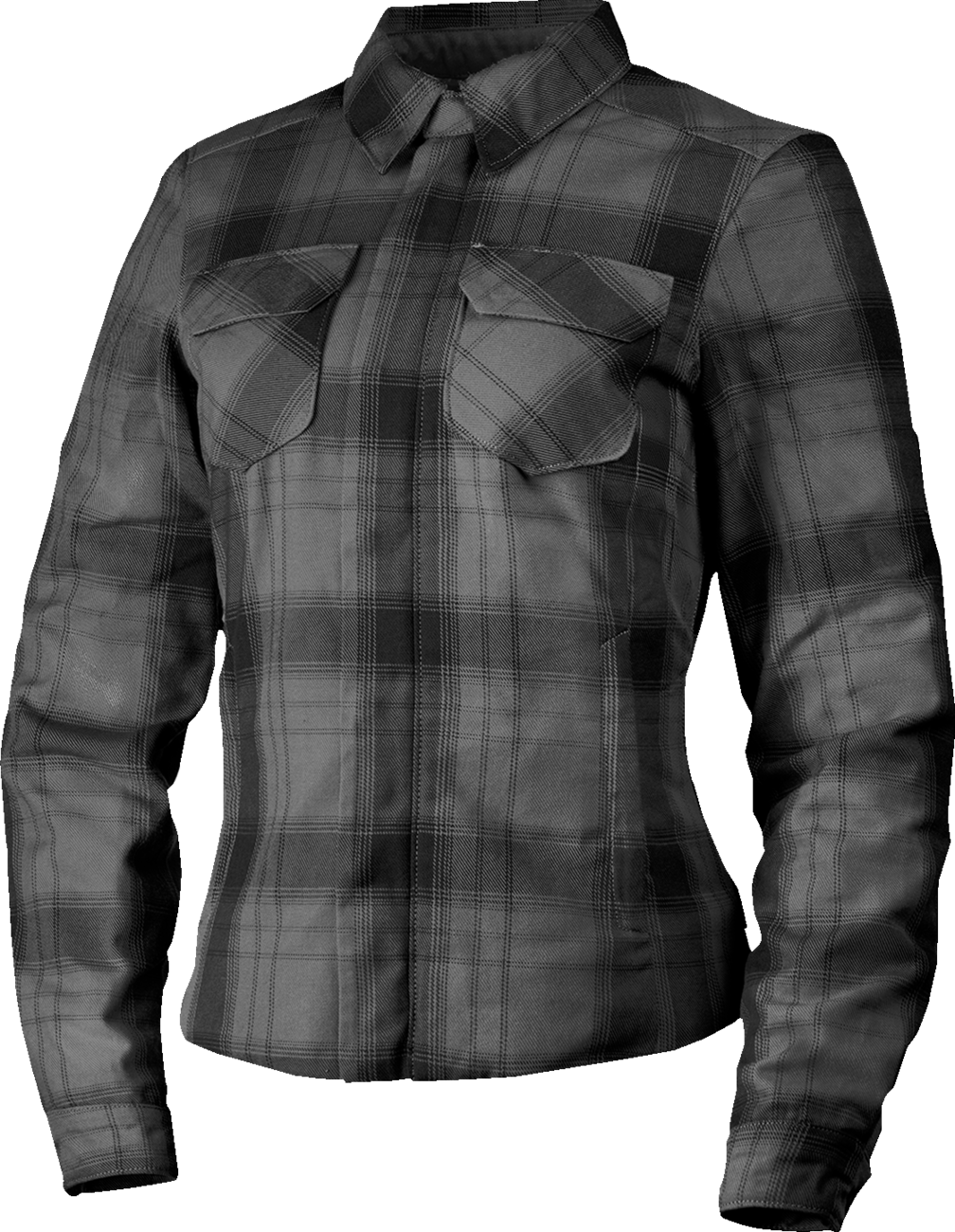 ICON Womens Fallblock Flannel Jacket Black