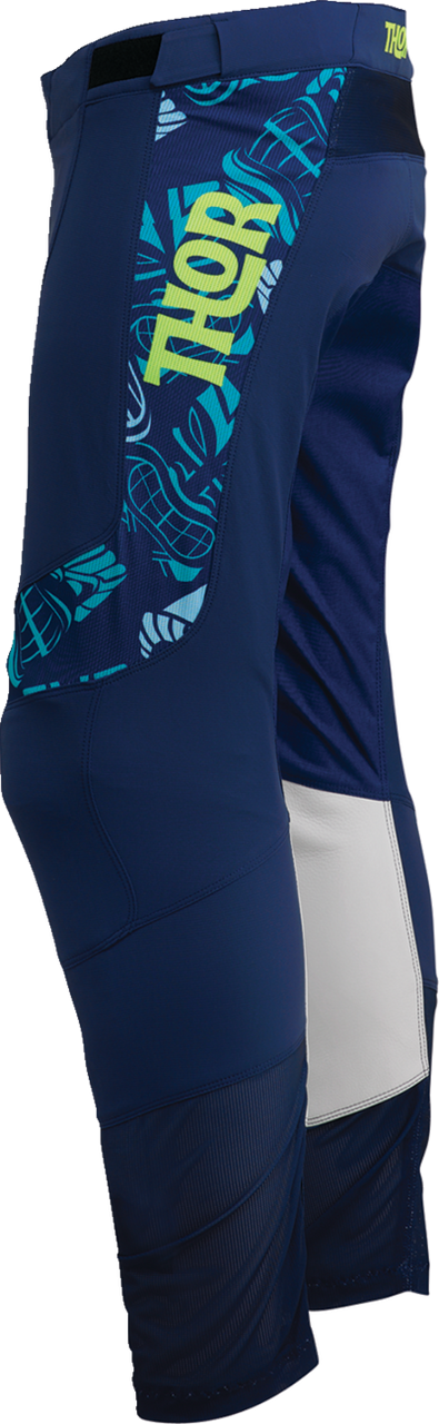 Thor Prime Aloha Pants Navy/Aqua