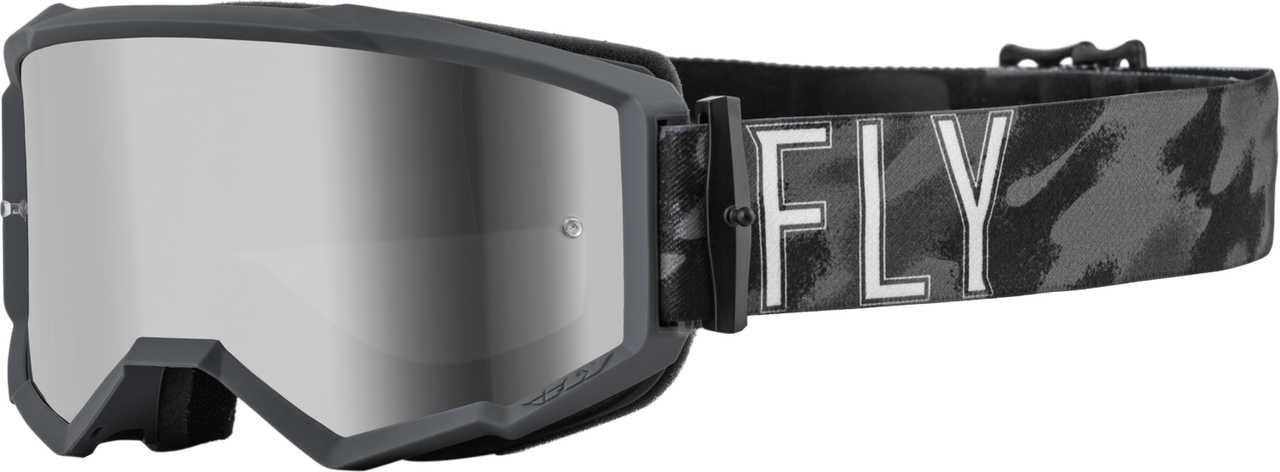 FLY Racing Zone SE Tactic Goggles - Camo w/Silver Mirror/Smoke Lens