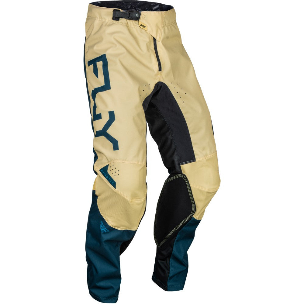 FLY Racing 2024 Kinetic Reload Jersey Pant Combo Ivory/Navy/Cobalt