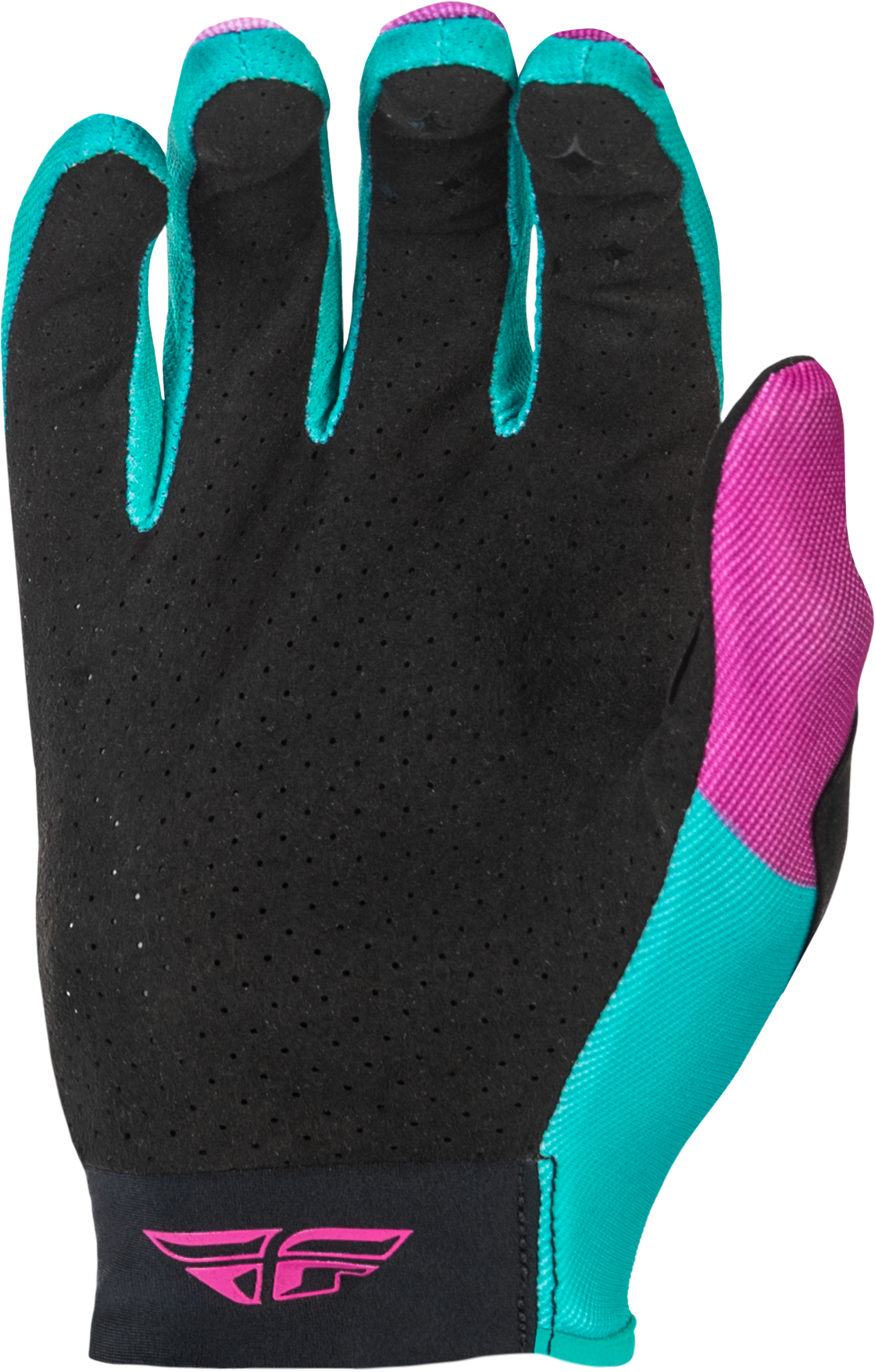 FLY Racing 2026 Youth Girls Lite Gloves Pink/Turquoise