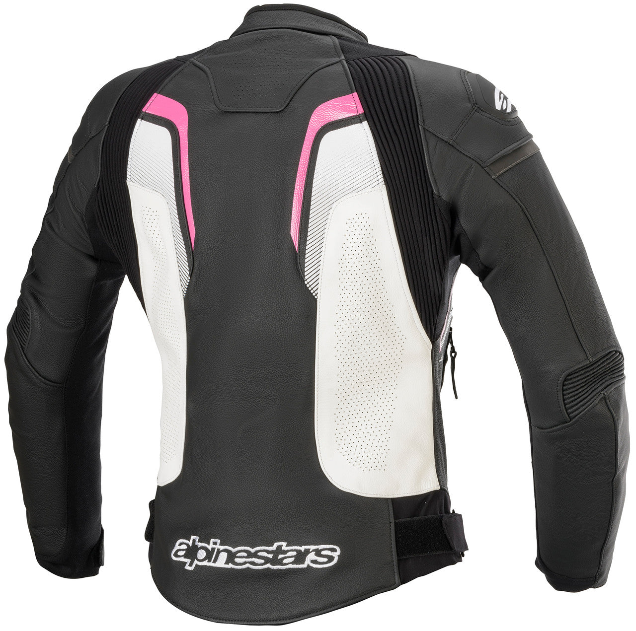 Alpinestars Stella GP Plus R v3 Airflow Motorcycle Jacket Black/White/Fuchsia