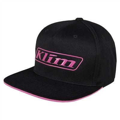 Klim Slider Hat - Black Knockout Pink