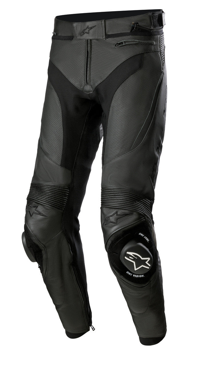 Alpinestars Missile v3 Airflow Leather Motorcycle Pant Black