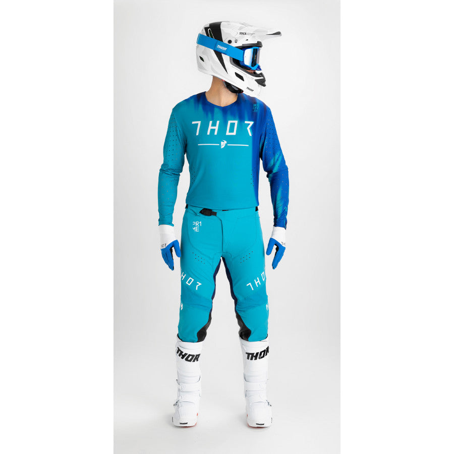 Thor 2023 Prime Freeze Jersey Pant Combo - Aqua/Navy