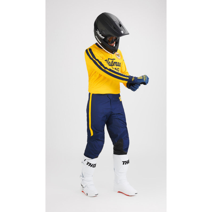 Thor 2024 Differ Roosted Jersey Pant Combo Lemon/Navy