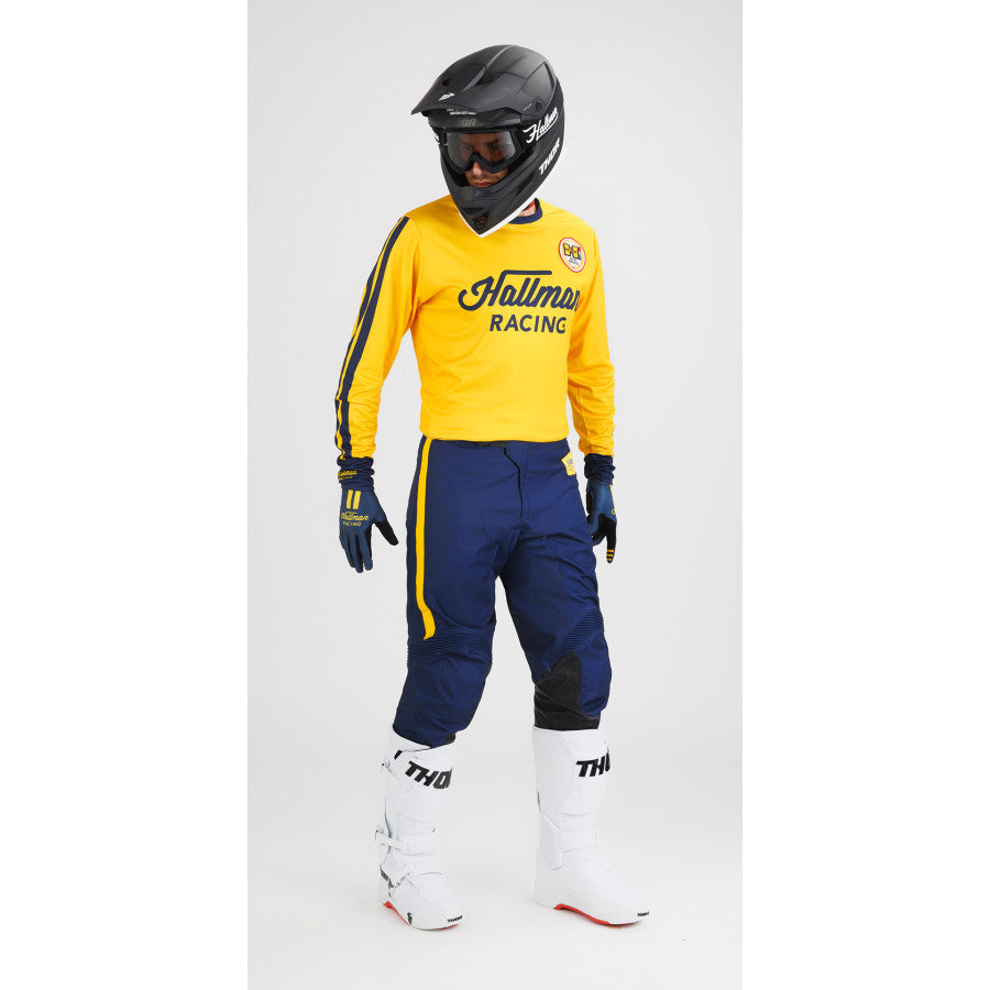 Thor 2024 Differ Roosted Jersey Pant Combo Lemon/Navy