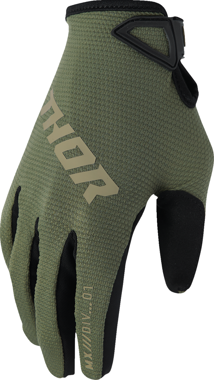Thor 2026 Youth Ridemode Static Gloves Camo