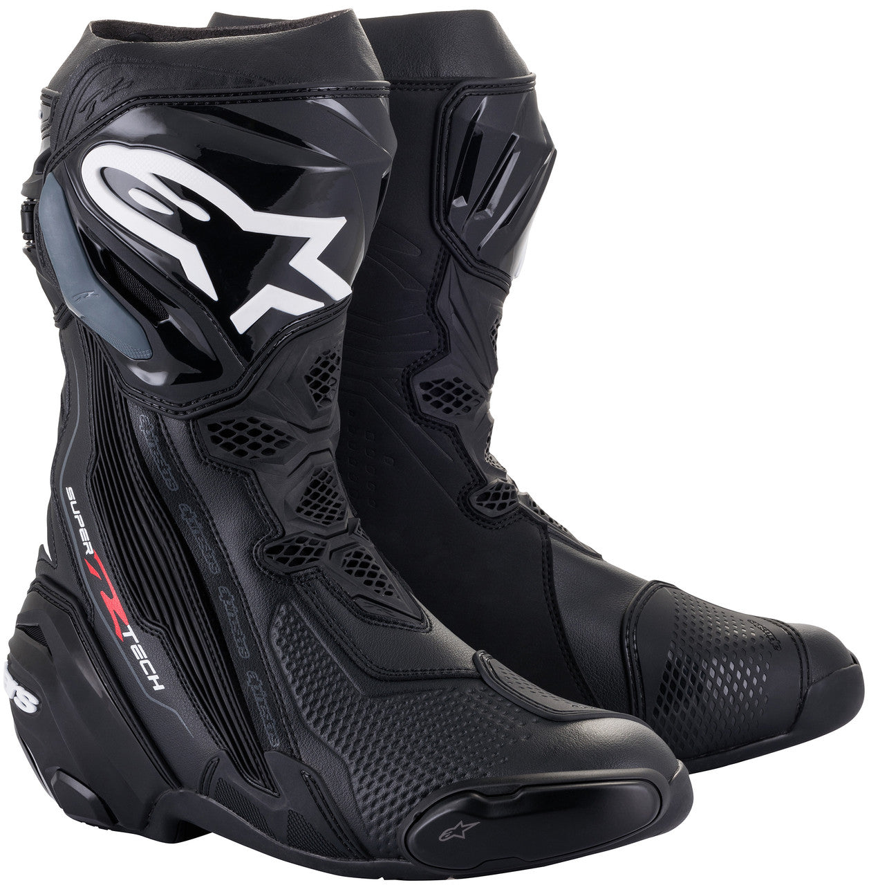 Alpinestars Supertech R v2 Motorcycle Boots Black