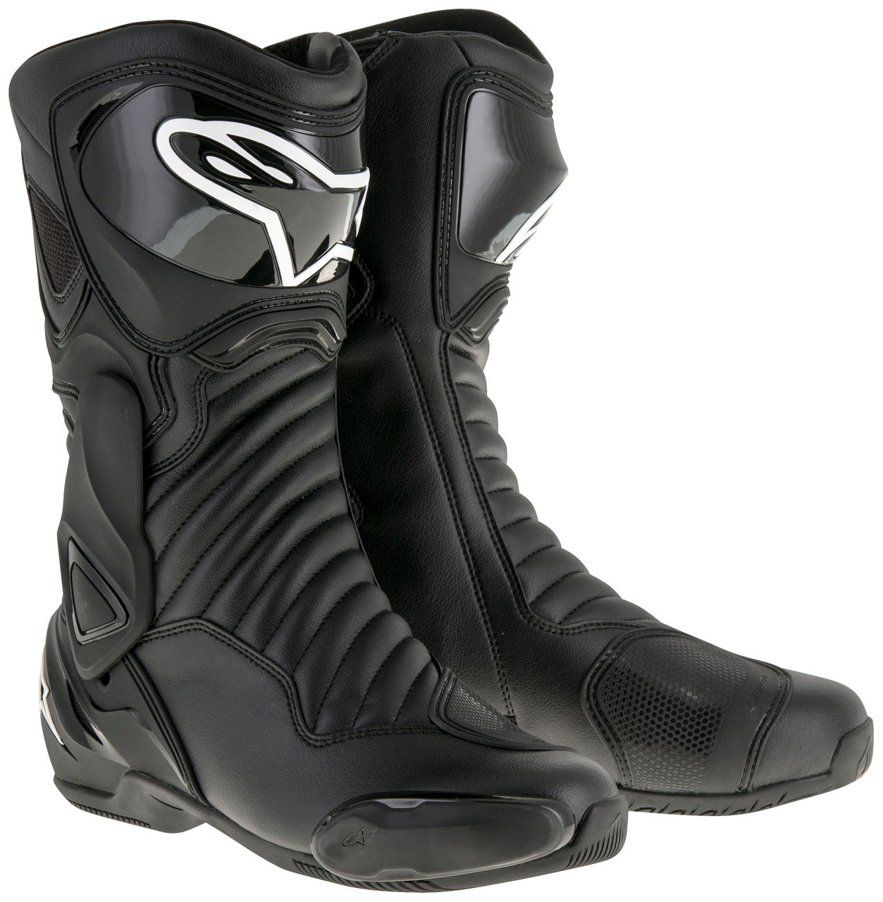 Alpinestars SMX-6 v2 Motorcycle Boots Black/Black