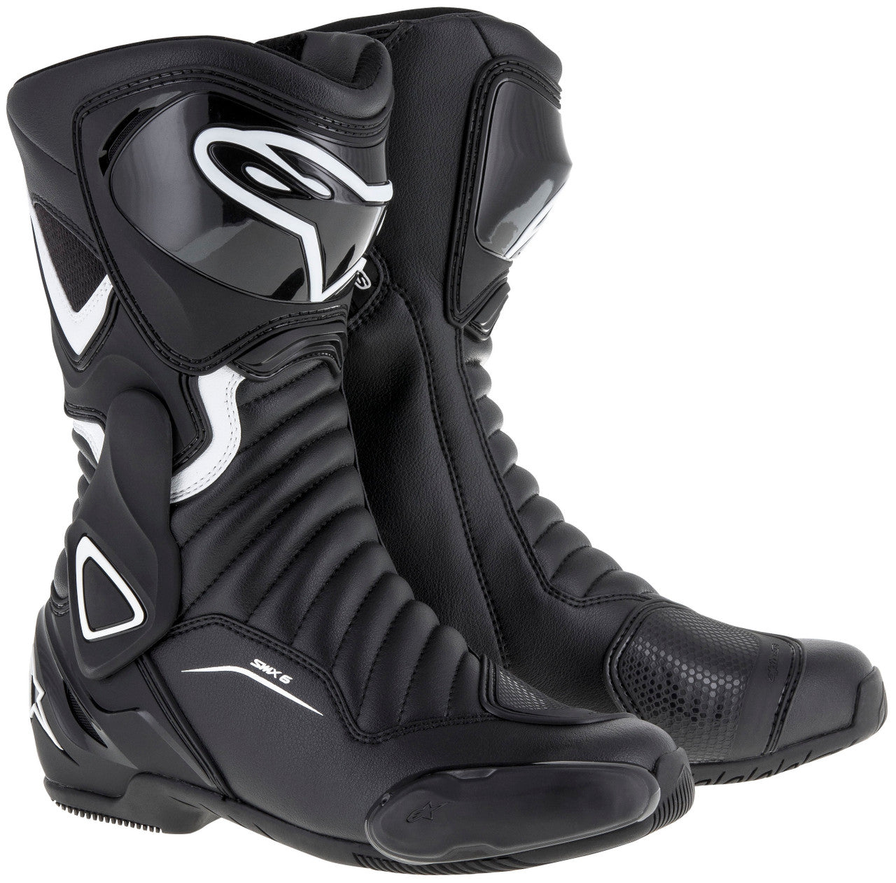 Alpinestars Stella SMX-6 v2 Vented Motorcycle Boots Black/White