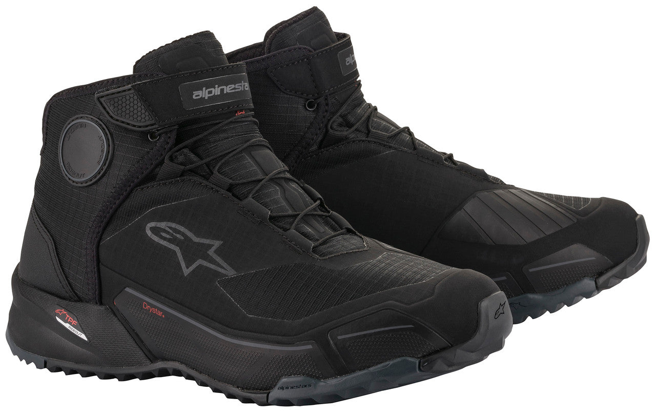 Alpinestars CR-X Drystar Riding Shoes Black/Black