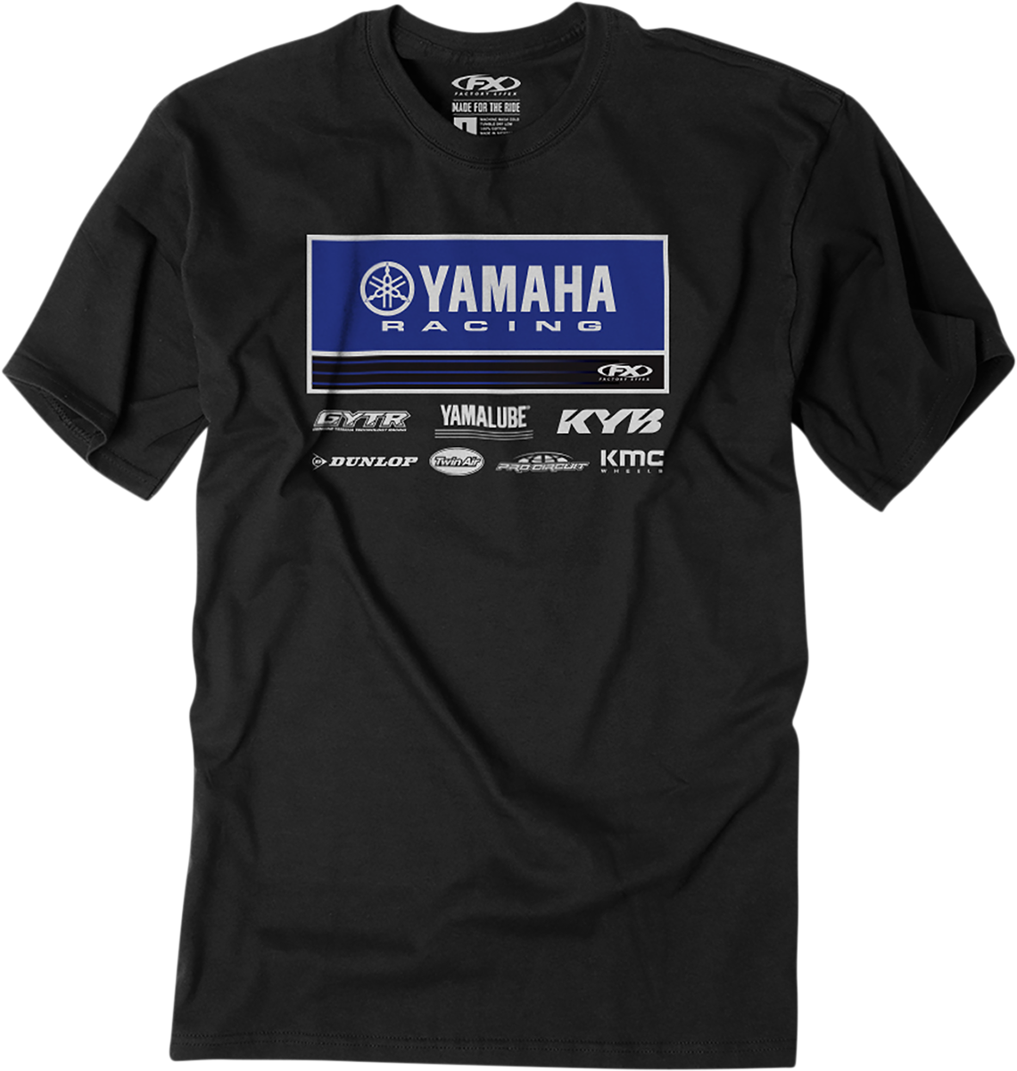 Factory Effex Yamaha Racewear T-Shirt Black