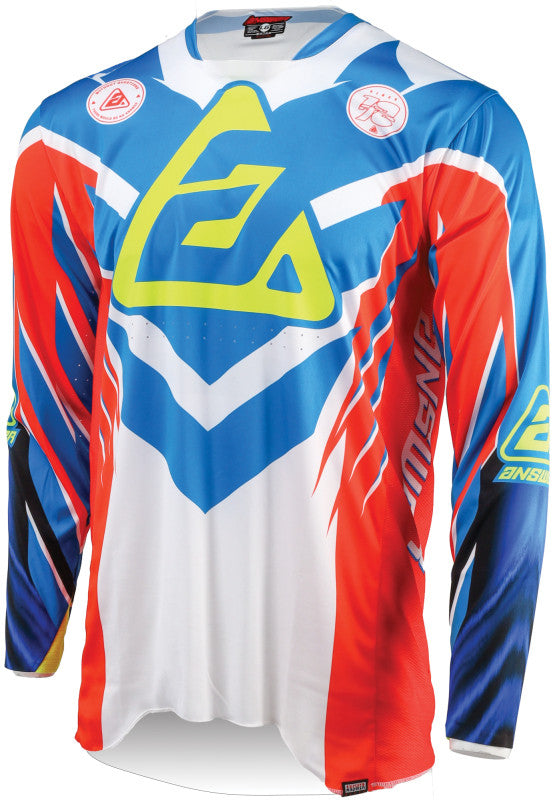 Answer Racing 2025 Youth Elite Xotic Jersey Pant Combo Red/White/Blue
