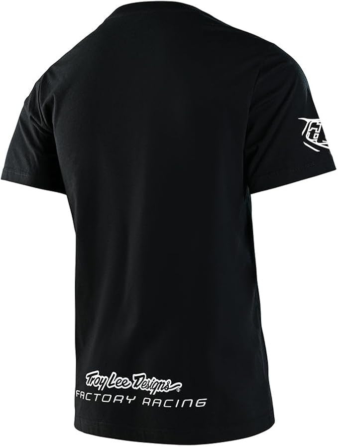 Troy Lee Designs Short Sleeve Tee TLD Factory Racing Black