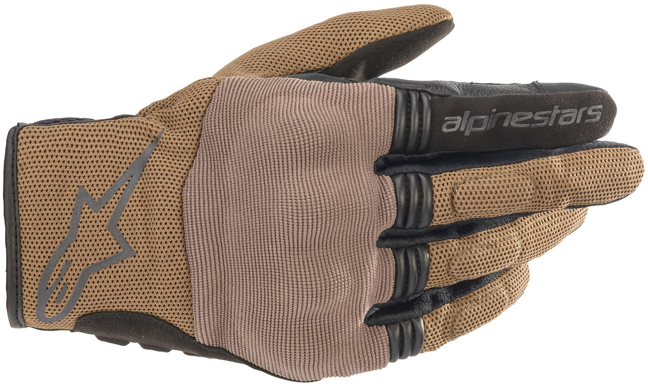 Alpinestars Copper Motorcycle Gloves Teak