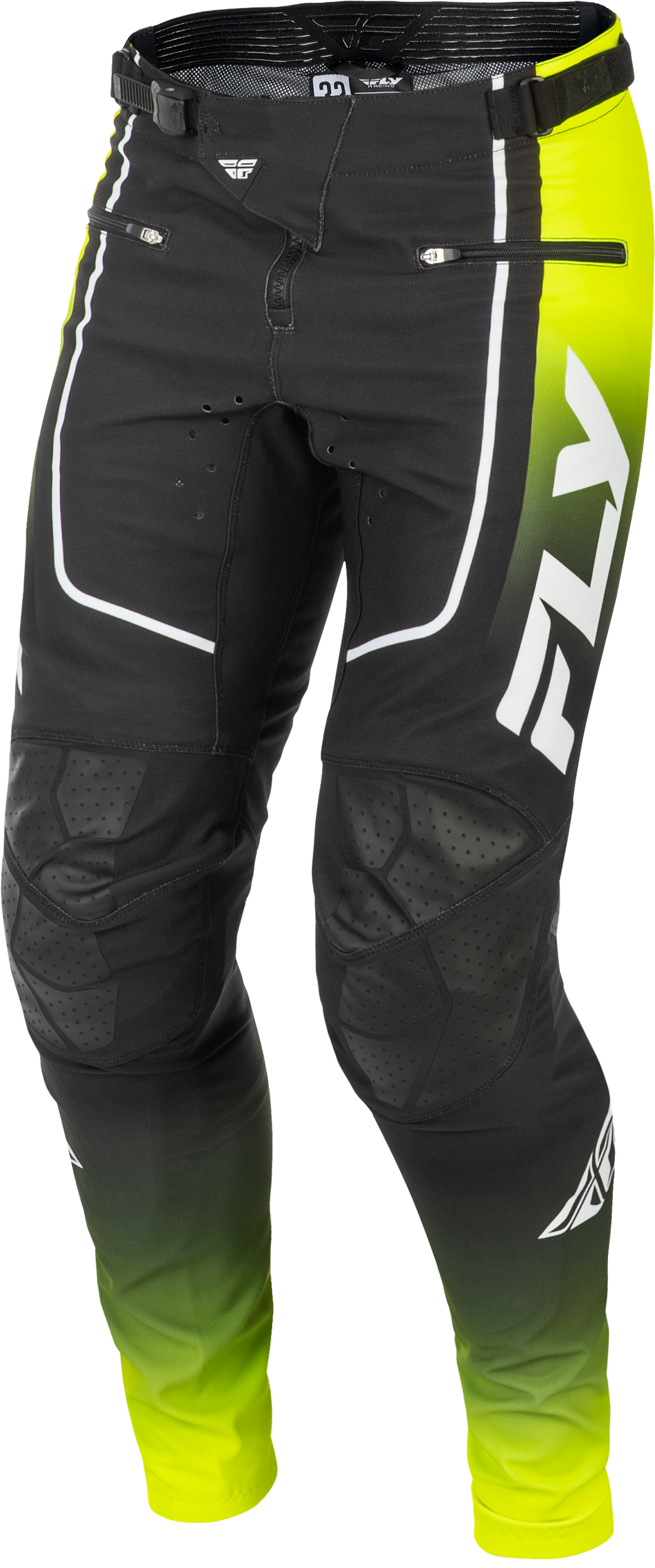 FLY Racing 2026 Youth Rayce Bicycle Lime/Black/White Jersey Pant Combo