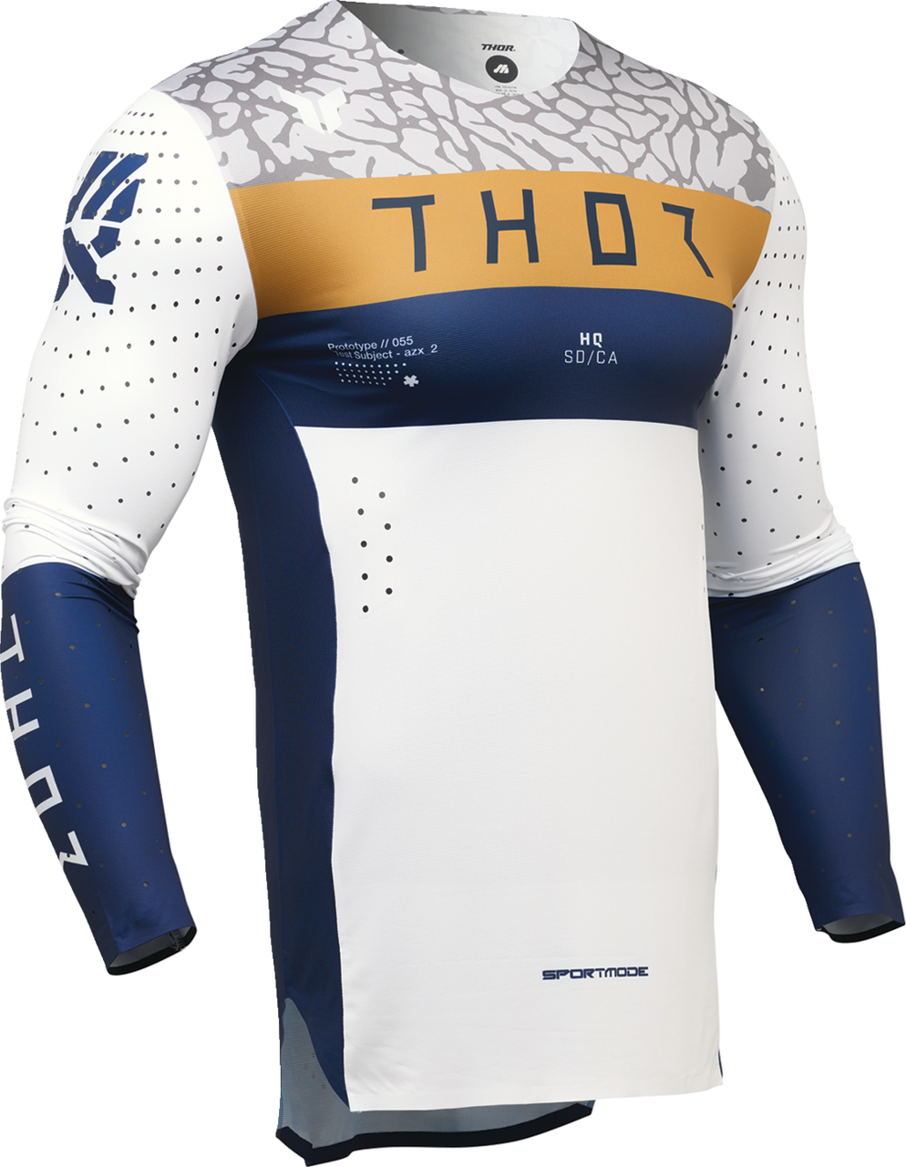 Thor 2025 Sportmode Jersey Bravo Navy/White