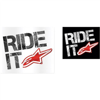 Alpinestars Ride It Sticker - Assorted