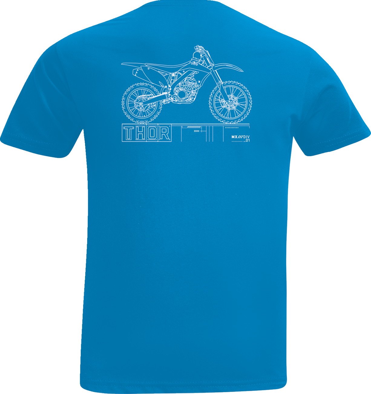 Thor Toddler Blueprint T-Shirt Cobalt
