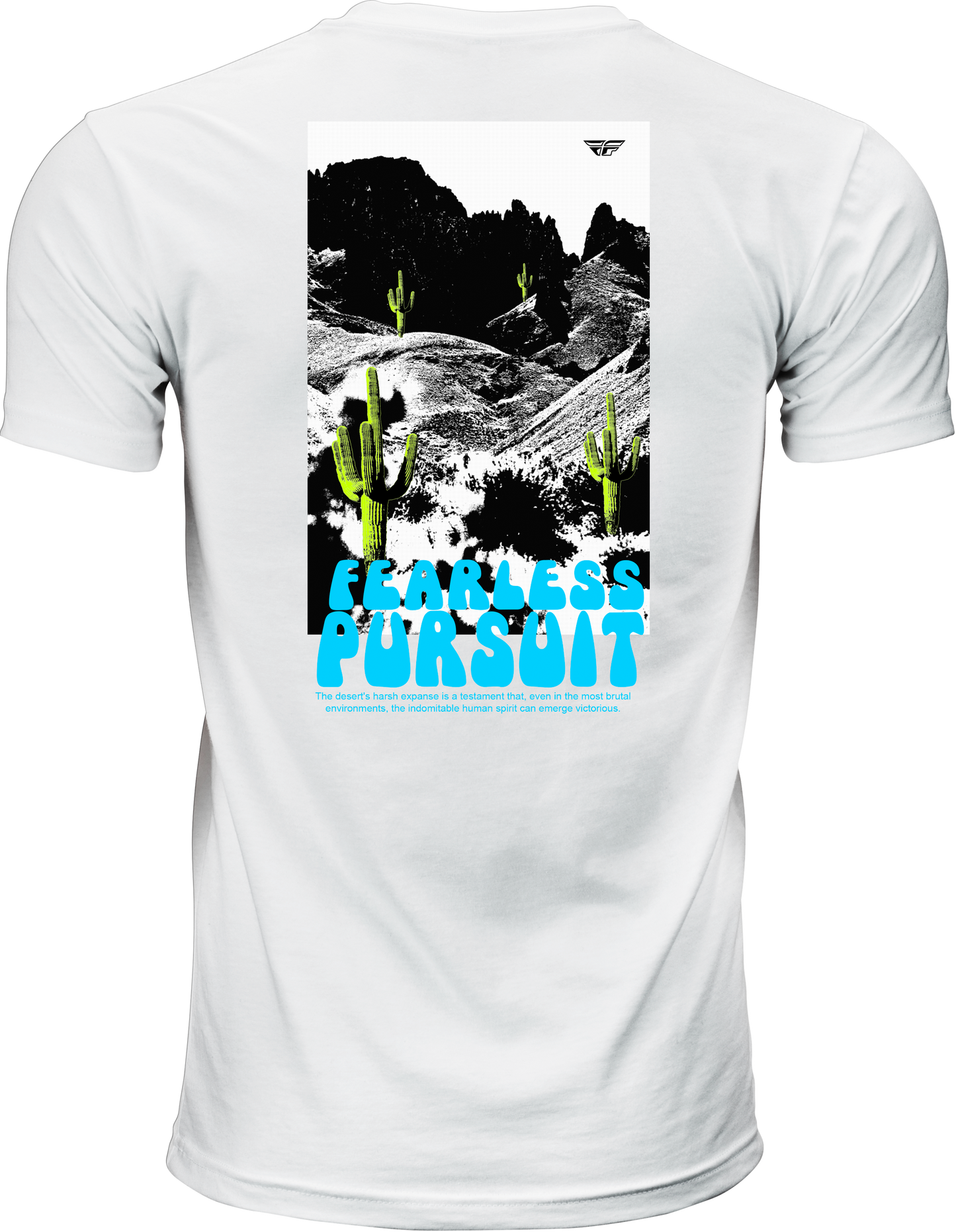 FLY Racing Desert Tee White