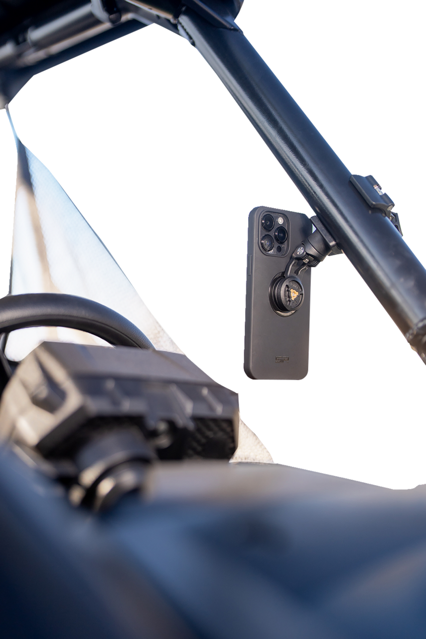 SP Connect Phone Mount Roll Cage Black