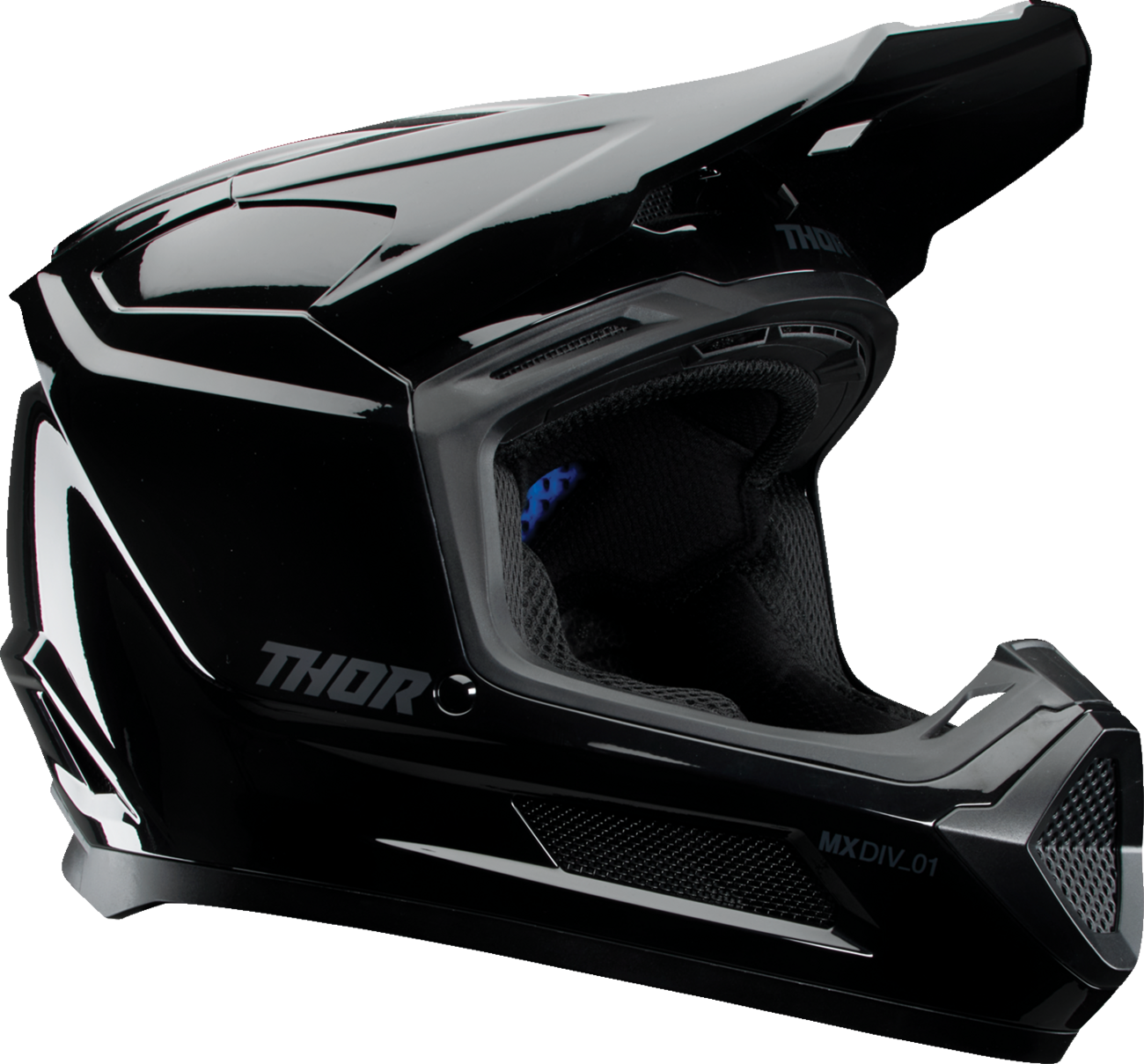 Thor Youth Fleet Helmet Blackout Gloss Black