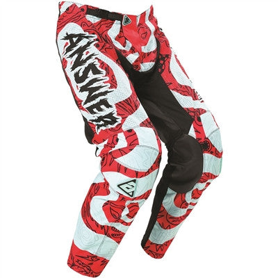 Answer Racing 2021 Akron Hypno Pants - Seafoam/Pink/Tar