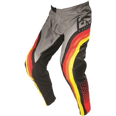 Answer Racing 2021 Youth Syncron Swish Pants - Red/Orange/Silver