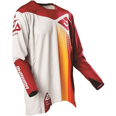 Answer Racing 2021 Elite Pace Jersey - Ghost/Berry/Orange